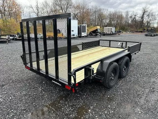 Cam Superline 7 x 14 Landscape Utility Trailer – Side ATV Ramps 4 Cam Superline 7 x 14 Landscape Utility Trailer – Side ATV Ramps - Image 4
