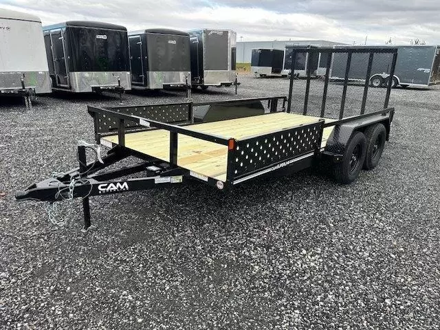 Cam Superline 7 x 14 Landscape Utility Trailer – Side ATV Ramps 7 Cam Superline 7 x 14 Landscape Utility Trailer – Side ATV Ramps - Image 7