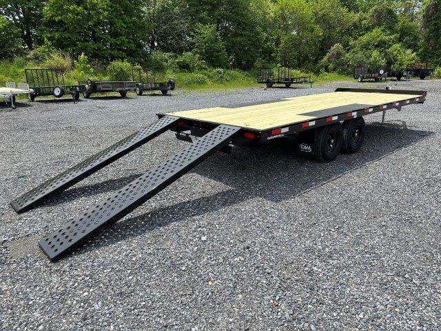 CAM Superline 8 x 18 Deckover Equipment Trailer Slide Out Ramps 11 CAM Superline 8 x 18 Deckover Equipment Trailer Slide Out Ramps - Image 11