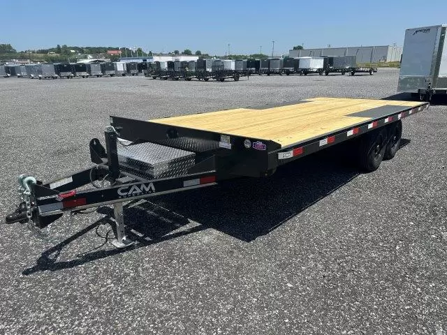 CAM Superline 8 x 18 Deckover Equipment Trailer Slide Out Ramps 5 CAM Superline 8 x 18 Deckover Equipment Trailer Slide Out Ramps - Image 5