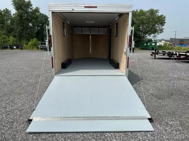 Car Mate 8.5 x 16 Custom Enclosed V-Nose Cargo Trailer 3 Car Mate 8.5 x 16 Custom Enclosed V-Nose Cargo Trailer - Image 3
