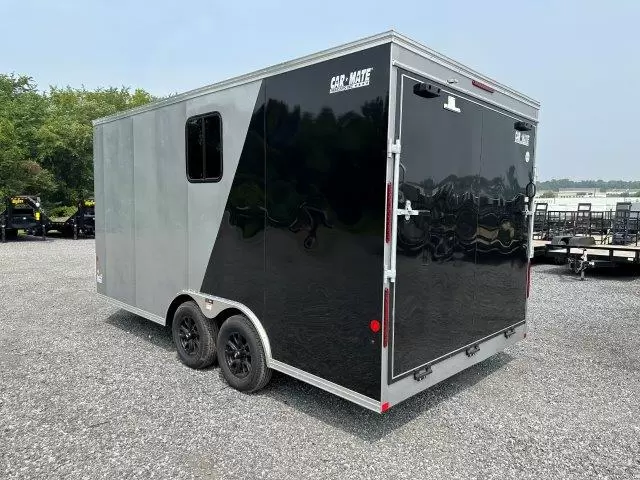 Car Mate 8.5 x 16 Custom Enclosed V-Nose Cargo Trailer 4 Car Mate 8.5 x 16 Custom Enclosed V-Nose Cargo Trailer - Image 4