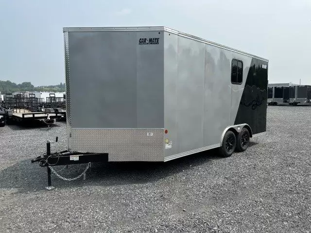 Car Mate 8.5 x 16 Custom Enclosed V-Nose Cargo Trailer 5 Car Mate 8.5 x 16 Custom Enclosed V-Nose Cargo Trailer - Image 5