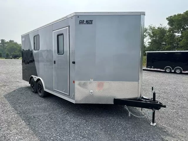 Car Mate 8.5 x 16 Custom Enclosed V-Nose Cargo Trailer 1 Car Mate 8.5 x 16 Custom Enclosed V-Nose Cargo Trailer
