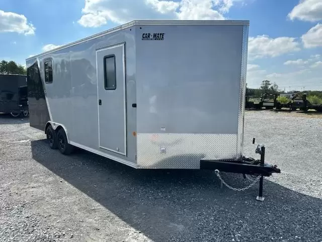 Car Mate 8.5 x 20 Custom Enclosed V-Nose Cargo Trailer 1 Car Mate 8.5 x 20 Custom Enclosed V-Nose Cargo Trailer