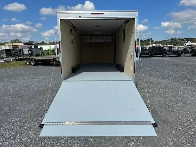 Car Mate 8.5 x 20 Custom Enclosed V-Nose Cargo Trailer 6 Car Mate 8.5 x 20 Custom Enclosed V-Nose Cargo Trailer - Image 6