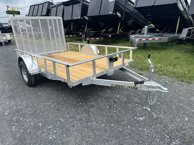 Carry-On 6 x 10 Aluminum Landscape Utility Trailer – Rear Mesh Gate 1 Carry-On 6 x 10 Aluminum Landscape Utility Trailer – Rear Mesh Gate