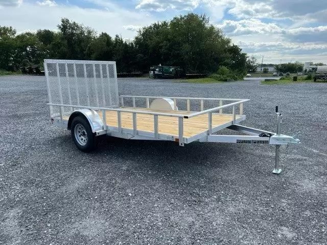 Carry-On 7 x 12 Aluminum Landscape Utility Trailer – Rear Gate 2 Carry-On 7 x 12 Aluminum Landscape Utility Trailer – Rear Gate - Image 2