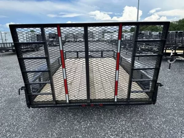 Trailer With Rear Ramp Gate Carry On 7 X 12 Landscape Utility Trailer – Rear Ramp Gate