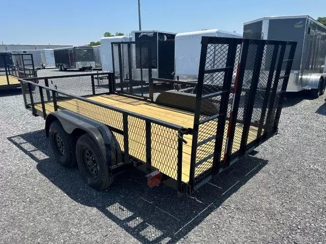 Carry On 7 x 14 Landscape Utility Trailer – Mesh Sides & ATV Gate 5 Carry On 7 x 14 Landscape Utility Trailer – Mesh Sides & ATV Gate - Image 5