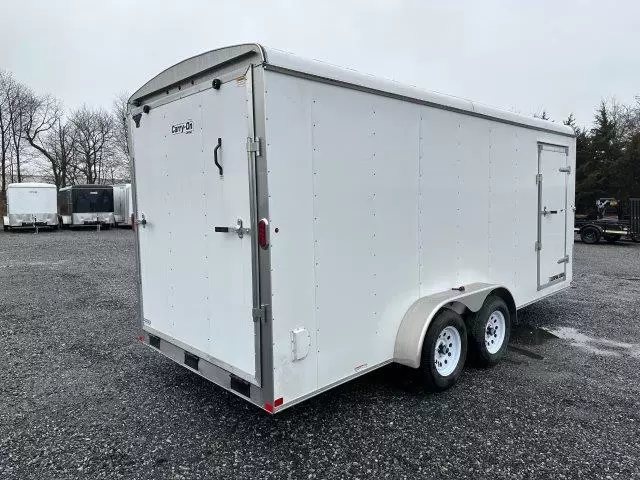 Carry On 7 x 18 Enclosed V-Nose Cargo Trailer – 6″ Added Height 5 Carry On 7 x 18 Enclosed V-Nose Cargo Trailer – 6″ Added Height - Image 5
