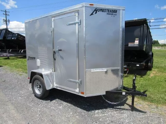 Homesteader 5 x 8 Enclosed V-Nose Cargo Trailer All Pro 2 Homesteader 5 x 8 Enclosed V-Nose Cargo Trailer All Pro - Image 2