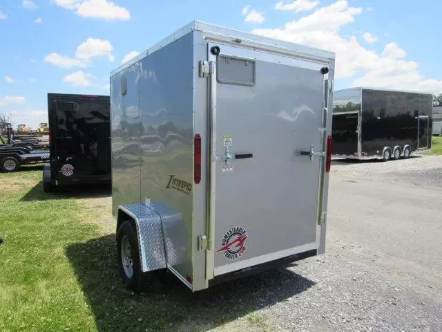 Homesteader 5 x 8 Enclosed V-Nose Cargo Trailer All Pro 4 Homesteader 5 x 8 Enclosed V-Nose Cargo Trailer All Pro - Image 4