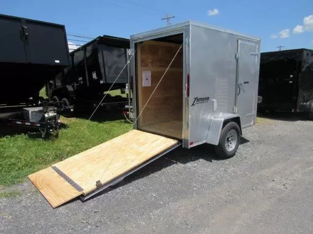 Homesteader 5 x 8 Enclosed V-Nose Cargo Trailer All Pro 7 Homesteader 5 x 8 Enclosed V-Nose Cargo Trailer All Pro - Image 7