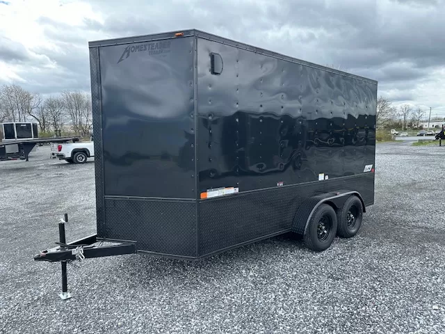 Homesteader 7 x 14 Enclosed Cargo Trailer – Black Trim OHV 6 Homesteader 7 x 14 Enclosed Cargo Trailer – Black Trim OHV - Image 6