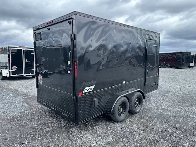 Homesteader 7 x 14 Enclosed Cargo Trailer – Black Trim OHV 3 Homesteader 7 x 14 Enclosed Cargo Trailer – Black Trim OHV - Image 3