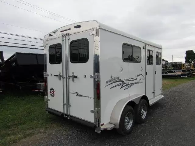 Homesteader Stallion 2 Horse Pull Trailer Front Loading 4 Homesteader Stallion 2 Horse Pull Trailer Front Loading - Image 4
