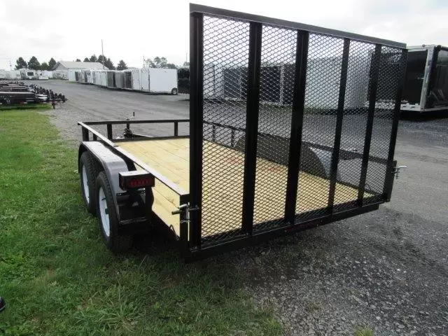 Premier 6.4 x 12 Landscape Utility Trailer – Rear Ramp Gate 2 Premier 6.4 x 12 Landscape Utility Trailer – Rear Ramp Gate - Image 2