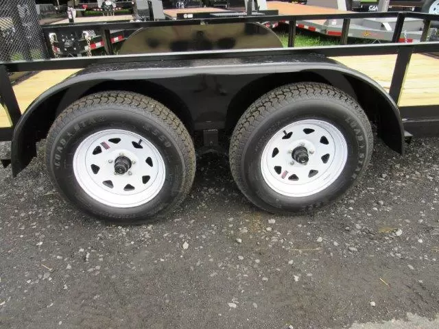 Premier 6.4 x 12 Landscape Utility Trailer – Rear Ramp Gate 4 Premier 6.4 x 12 Landscape Utility Trailer – Rear Ramp Gate - Image 4