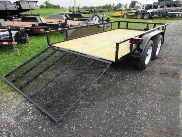 Premier 6.4 x 12 Landscape Utility Trailer – Rear Ramp Gate 6 Premier 6.4 x 12 Landscape Utility Trailer – Rear Ramp Gate - Image 6