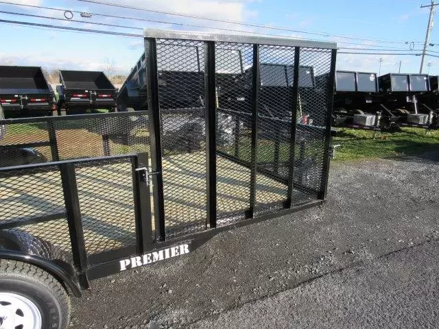 Premier 7 x 14 Landscape Utility Trailer – Mesh Sides & ATV Ramp 3 Premier 7 x 14 Landscape Utility Trailer – Mesh Sides & ATV Ramp - Image 3