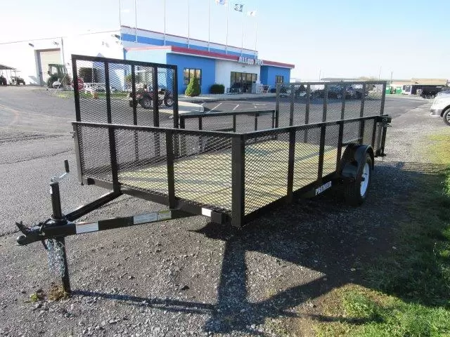 Premier 7 x 14 Landscape Utility Trailer – Mesh Sides & ATV Ramp 5 Premier 7 x 14 Landscape Utility Trailer – Mesh Sides & ATV Ramp - Image 5