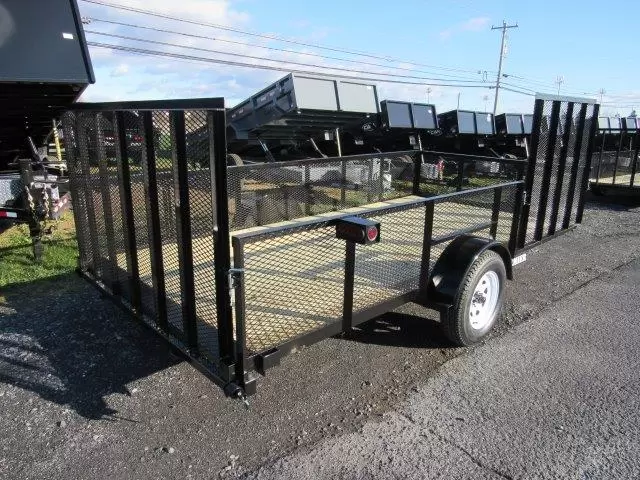 Premier 7 x 14 Landscape Utility Trailer – Mesh Sides & ATV Ramp 7 Premier 7 x 14 Landscape Utility Trailer – Mesh Sides & ATV Ramp - Image 7