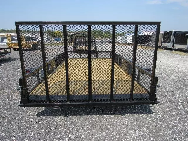 Premier 7 x 14 Landscape Utility Trailer – Removable Side ATV Ramps 3 Premier 7 x 14 Landscape Utility Trailer – Removable Side ATV Ramps - Image 3