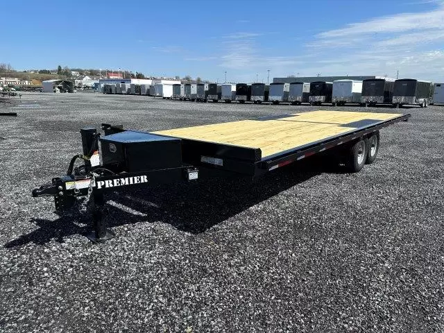 Premier 8.5 x 24 Deckover Equipment Trailer Slide Out Ramps 7 Premier 8.5 x 24 Deckover Equipment Trailer Slide Out Ramps - Image 7