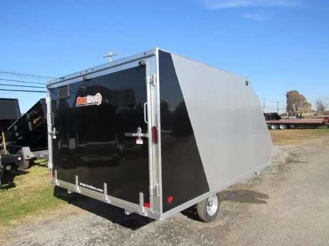 Sno Pro 8.5 x 12 Hybrid Enclosed Trailer Snowmobile Trailer 4 Sno Pro 8.5 x 12 Hybrid Enclosed Trailer Snowmobile Trailer - Image 4