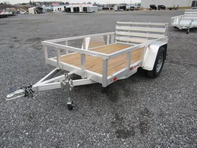 Sport Haven 5×8 Aluminum Utility Trailer – Bi-Fold Ramp Gate 3 Sport Haven 5×8 Aluminum Utility Trailer – Bi-Fold Ramp Gate - Image 3