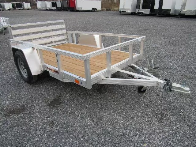 Sport Haven 5×8 Aluminum Utility Trailer – Bi-Fold Ramp Gate 1 Sport Haven 5×8 Aluminum Utility Trailer – Bi-Fold Ramp Gate