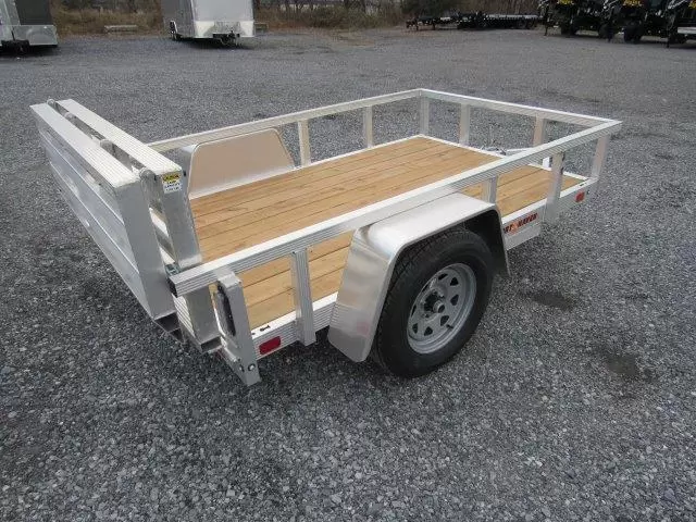 Sport Haven 5×8 Aluminum Utility Trailer – Bi-Fold Ramp Gate 5 Sport Haven 5×8 Aluminum Utility Trailer – Bi-Fold Ramp Gate - Image 5