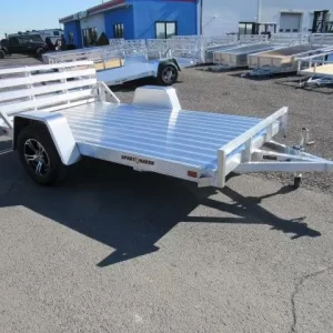 Sport Haven 5×10 Aluminum Utility Trailer – Deluxe Package