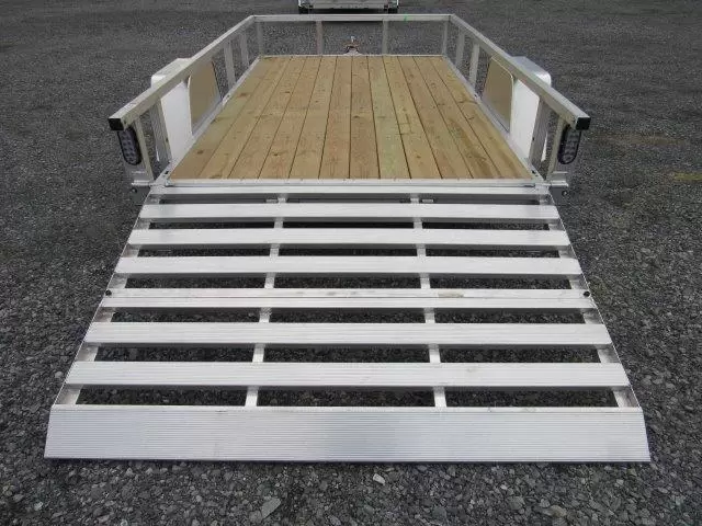 Sport Haven 6×10 Aluminum Utility Trailer – Bi-Fold Ramp 2 Sport Haven 6×10 Aluminum Utility Trailer – Bi-Fold Ramp - Image 2