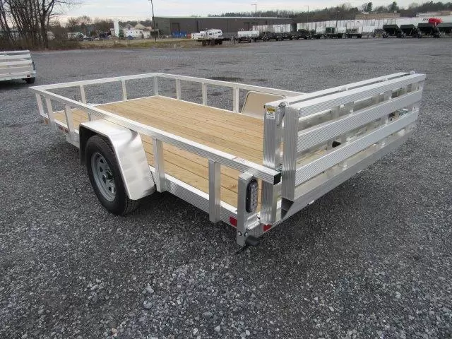 Sport Haven 6×12 Aluminum Utility Trailer – Bi-Fold Ramp Gate 2 Sport Haven 6×12 Aluminum Utility Trailer – Bi-Fold Ramp Gate - Image 2