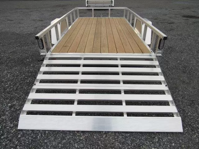 Sport Haven 6×12 Aluminum Utility Trailer – Bi-Fold Ramp Gate 7 Sport Haven 6×12 Aluminum Utility Trailer – Bi-Fold Ramp Gate - Image 7