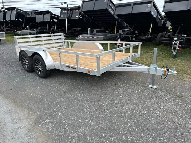 Sport Haven 7×12 Aluminum Utility Trailer – Tandem Axle 1 Sport Haven 7×12 Aluminum Utility Trailer – Tandem Axle