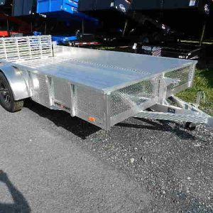 Sport Haven 7×14 Aluminum Landscape Trailer – Heavy Duty Ramp
