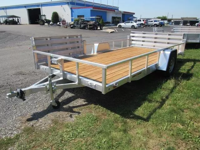 Sport Haven 7×14 Aluminum Utility Trailer – Side ATV Gate 6 Sport Haven 7×14 Aluminum Utility Trailer – Side ATV Gate - Image 6