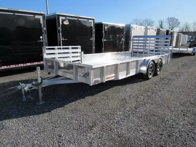 Sport Haven 7×18 Aluminum Landscape Trailer Side ATV Ramp 4 Sport Haven 7×18 Aluminum Landscape Trailer Side ATV Ramp - Image 4