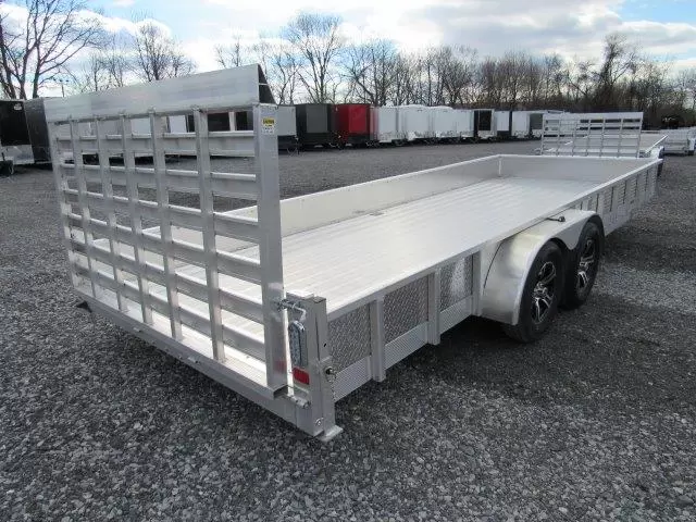 Sport Haven 7×20 Aluminum Landscape Trailer – Heavy Duty Ramp 4 Sport Haven 7×20 Aluminum Landscape Trailer – Heavy Duty Ramp - Image 4
