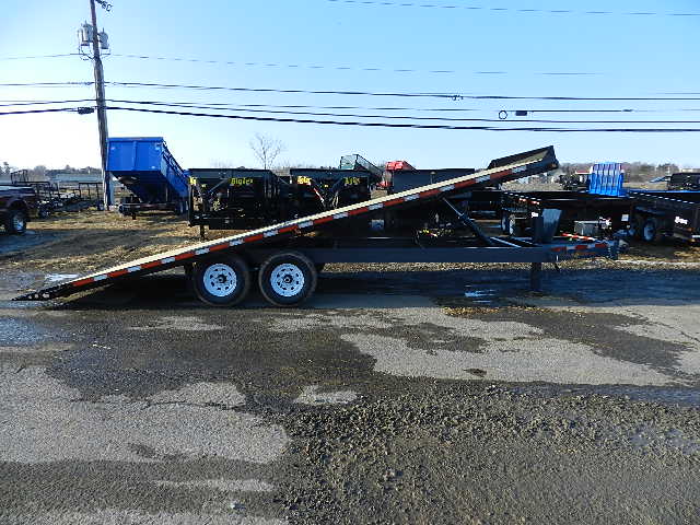 BWise 8 x 22 Deckover Equipment Trailer Power Tilt 1 BWise 8 x 22 Deckover Equipment Trailer Power Tilt