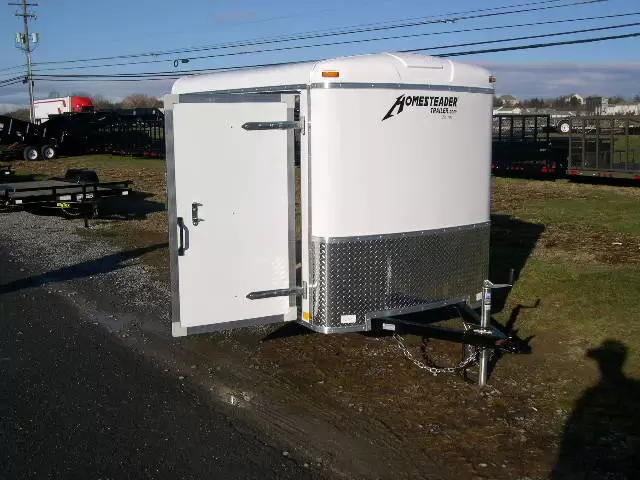 Homesteader 5 x 8 Enclosed Trailer Single Rear and Side Door 6 Homesteader 5 x 8 Enclosed Trailer Single Rear and Side Door - Image 6