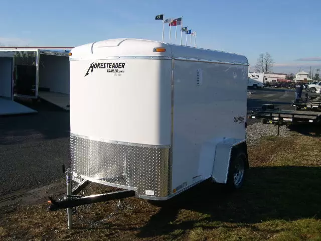 Homesteader 5 x 8 Enclosed Trailer Single Rear and Side Door 9 Homesteader 5 x 8 Enclosed Trailer Single Rear and Side Door - Image 9