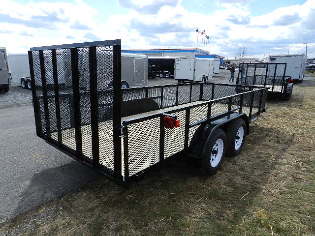 Premier 6.4 x 14 Landscape Utility Trailer – High Mesh Sides 5 Premier 6.4 x 14 Landscape Utility Trailer – High Mesh Sides - Image 5