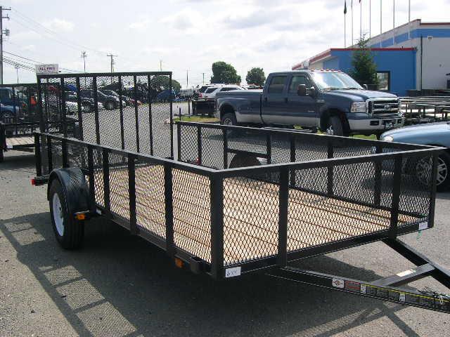 Carry On 6.4 x 14 Landscape Utility Trailer – 3K with High Mesh Sides 2 Carry On 6.4 x 14 Landscape Utility Trailer – 3K with High Mesh Sides - Image 2