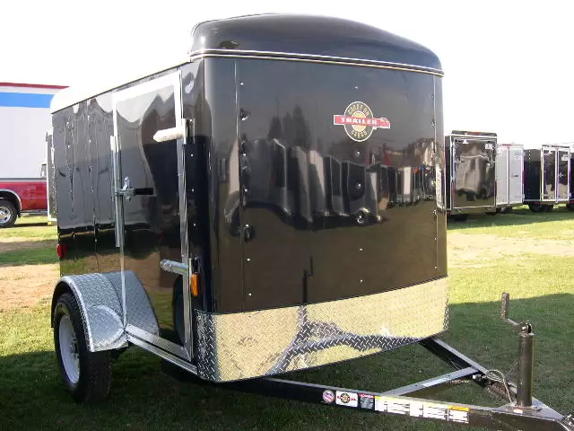 Carry On 5 x 8 Enclosed Cargo Trailer Side Door 1 Carry On 5 x 8 Enclosed Cargo Trailer Side Door