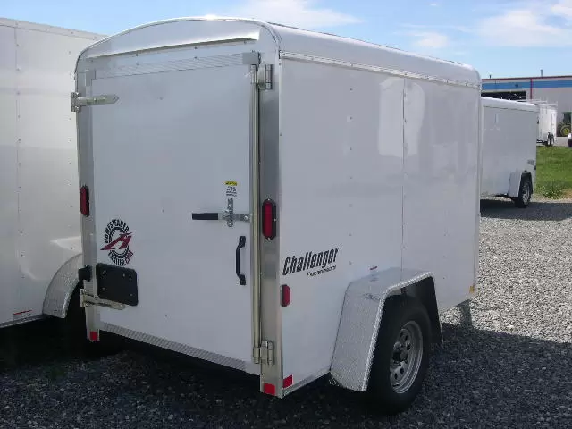 Homesteader 5 x 8 Enclosed Cargo Trailer Single Rear Door 4 Homesteader 5 x 8 Enclosed Cargo Trailer Single Rear Door - Image 4