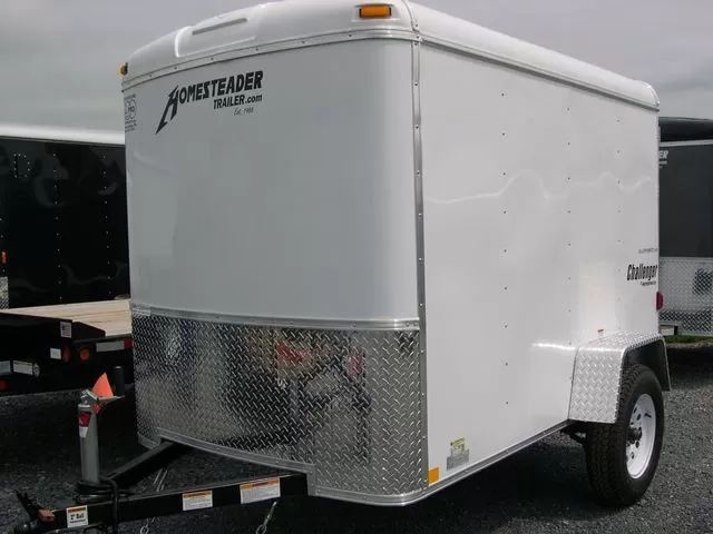 Homesteader 5 x 8 Enclosed Cargo Trailer Single Rear Door 7 Homesteader 5 x 8 Enclosed Cargo Trailer Single Rear Door - Image 7